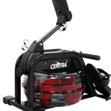 Centra Water Rowing Machine - Top-Down View