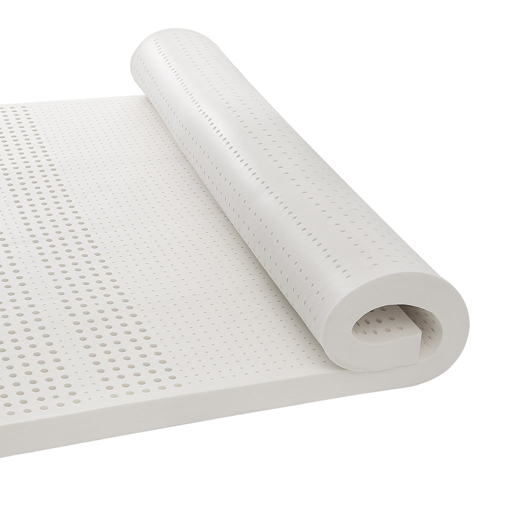 DreamZ Latex Mattress Topper King Natural-1954802865549742084