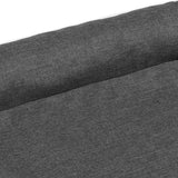 Pawz Orthopedic Dog Bed L Grey - Top-Down View