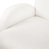 Levede Cloud Sofa 3 Seater Sherpa Fleece White-2006732843321004036