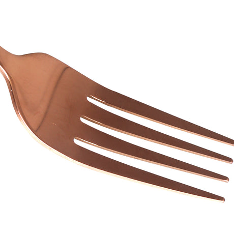 Stainless Steel Cutlery Set Glossy Knife Rose Gold-2006733055871553540