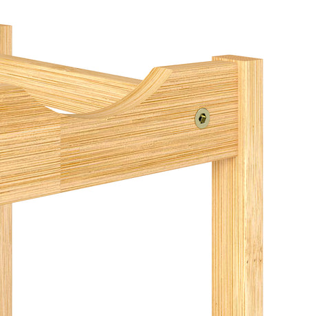 Toque Natural Bamboo Wine Rack 12 Bottles Organizer-2006732763805388804