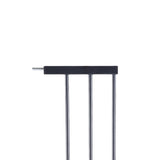 Levede Baby Safety Gate Adjustable Pet Black 20cm Extension-2006733311191420932