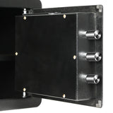 8.1L Digital Security Safe Box Password Key Lock Cash - Top-Down View