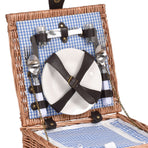 2 Person Picnic Basket Baskets Set Outdoor-2006732947679481860