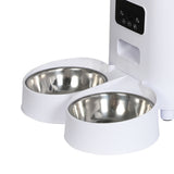 PaWz 5L Auto Pet Feeder Automatic Camera Wi-Fi White-2006733005900615684