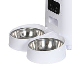 PaWz 5L Auto Pet Feeder Automatic Camera Wi-Fi White-2006733005900615684