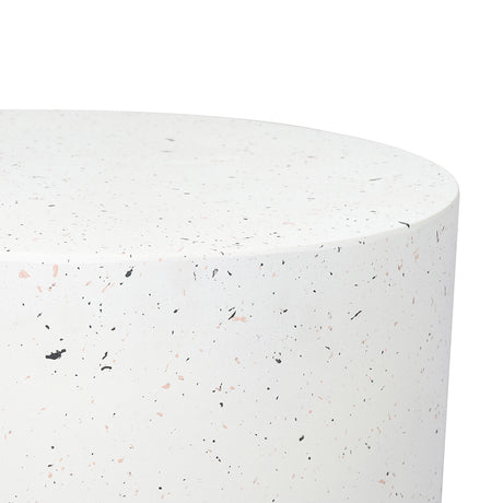 Levede Side Table Terrazzo Round End-1954802995338285060