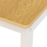 Bopeep Kids Table and Chairs Set Wooden 3PCS Study Play - Top-Down View