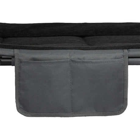 Levede Folding Camping Bed Camp Cots Black-2006732877630410756