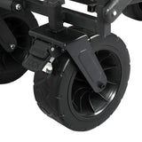 Lambu Garden Camping Trolley Outdoor Black - Top-Down View