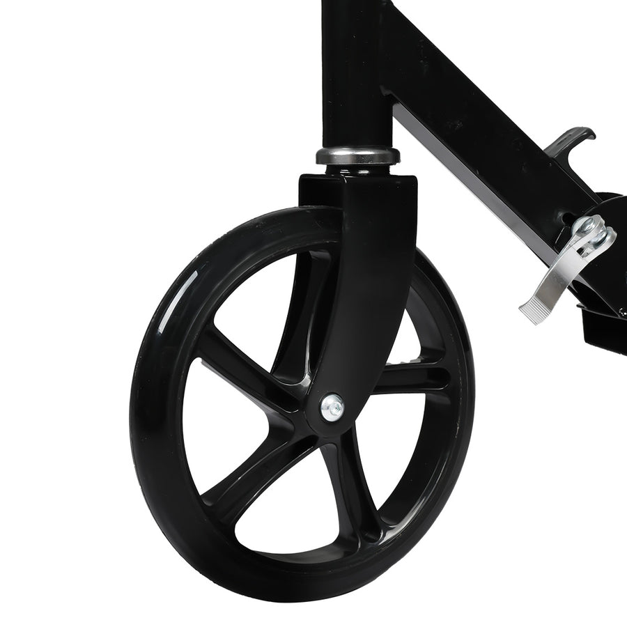MONVELO Folding Scooter Dual Large Wheels Black-2006732742150197252