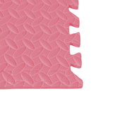 Bopeep EVA Foam Kids Play Mat Floor Pink - Top-Down View