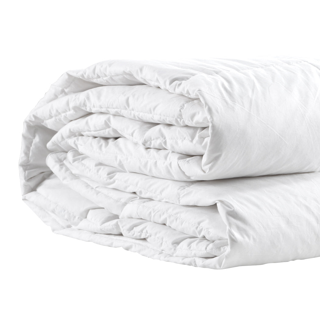 DreamZ Duck Down Feather Quilt 200GSM King Single-2006733297375383556