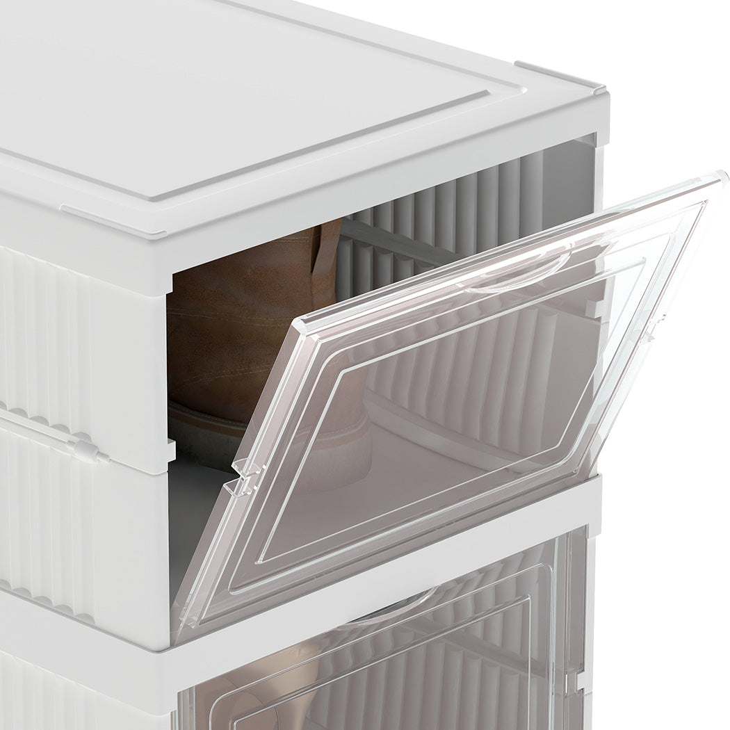 Levede 6 Pcs Shoe Box Home Shoe Shelf Storage Organizer-2006733421182849028