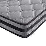 Dreamz Spring Mattress Bed Pocket Egg Single - Top-Down View