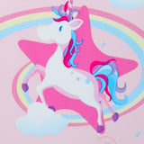 BoPeep 16''13'' 2PCS Kids Luggage Set Unicorn - Top-Down View