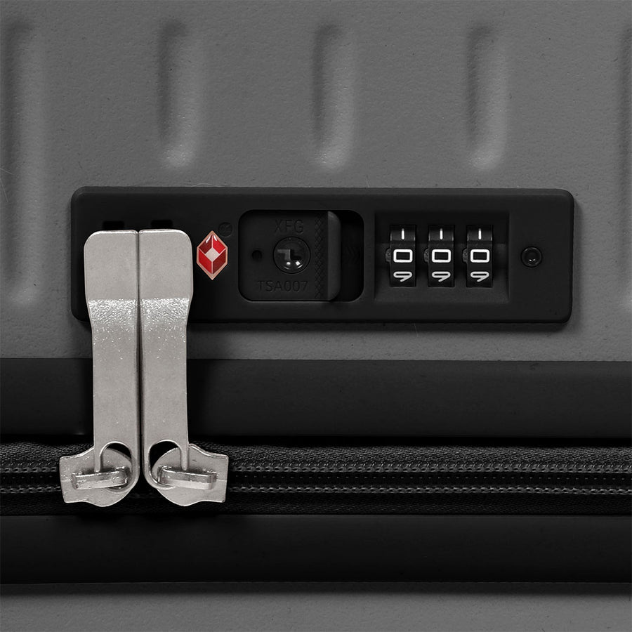 Slimbridge 20" Luggage Wide Handle TSA Lock Grey-2018816798803234820