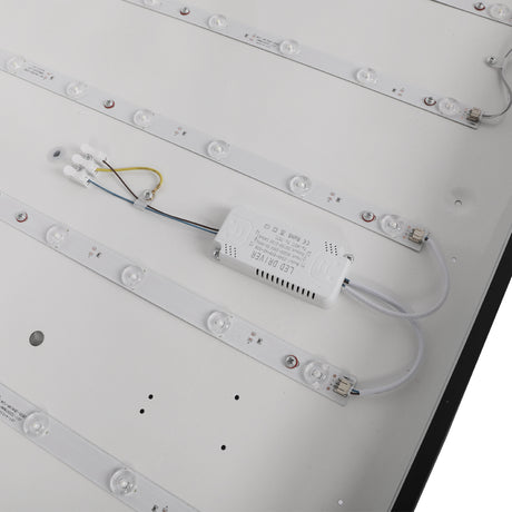 EMITTO 3-Colour Ultra-Thin 5CM LED Ceiling 90W Black-2018816811671359492