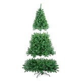 SANTACO 1.8M Christmas Tree Pre Lit - Top-Down View