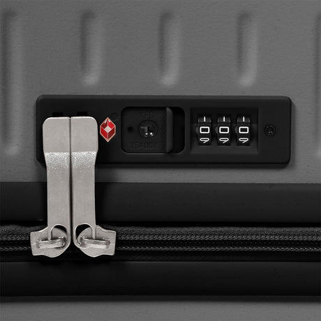 Slimbridge 26" Luggage Wide Handle Hard Case Grey-1954802420555059204