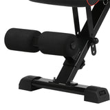 Centra Incline Adjustable Weight Bench Home Gym Workout - Top-Down View