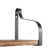 Levede Floating Shelf Brackets Display - Top-Down View