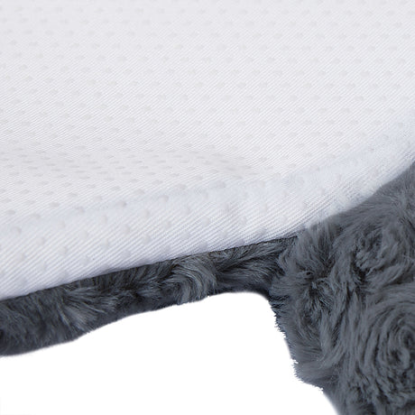 PaWz Pet Bed Cat Calming Beds Dog Squeaky L Charcoal Large-2018816684881743876