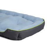 PaWz Pet Cooling Bed Sofa Mat Bolster Medium - Top-Down View