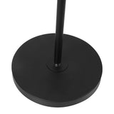 EMITTO Modern LED Floor Lamp Stand Reading Black - Top-Down View