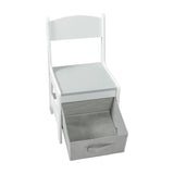 BoPeep Kids Table and Chairs Set Storage - Top-Down View