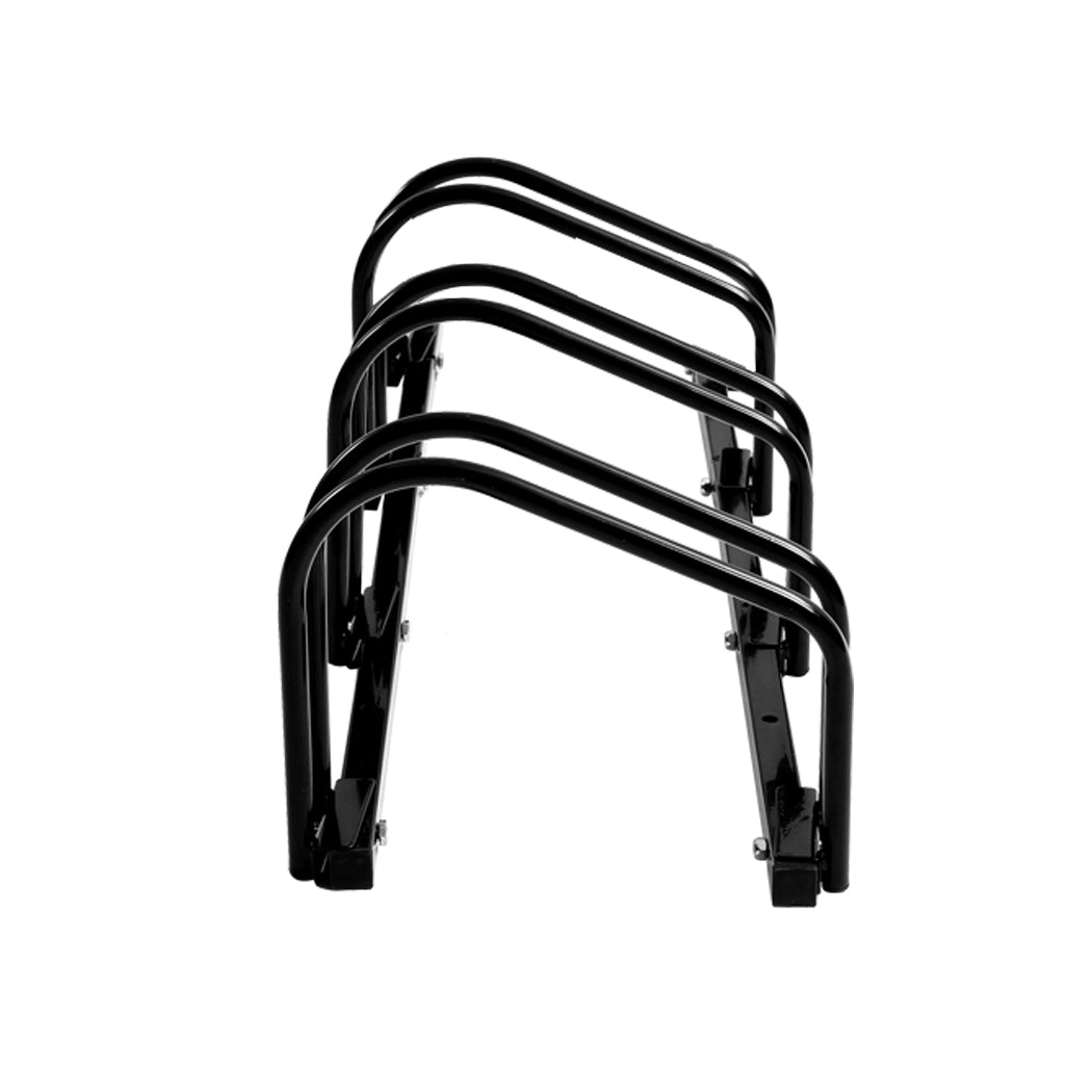 3 Bike Floor Parking Rack Bikes Stand-2006733016549953540