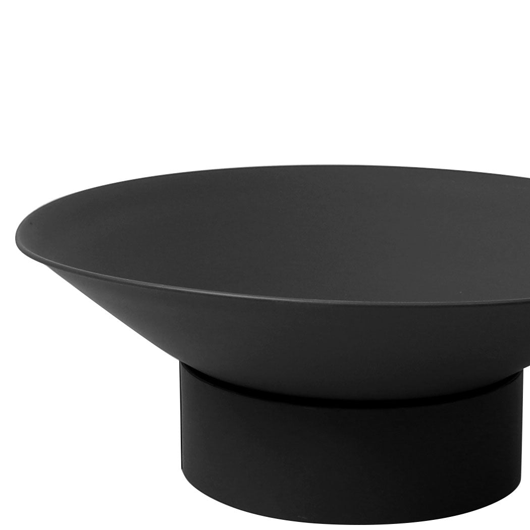 Moyasu 2IN1 Fire Pit Bowl Fireplace Black-2018816833423020036