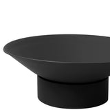 Moyasu 2IN1 Fire Pit Bowl Fireplace Black-2018816833423020036