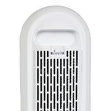Spector Portable Electric Heater Fan 1200W 3 Speed Home - Top-Down View