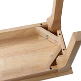 Levede 1XDining Chairs Bench Chair Seat - Top-Down View