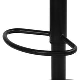 Levede Rolling  Bar Stool - Top-Down View