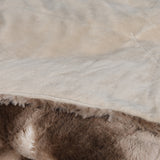 Dreamz Luxury Tie-dyed Blanket Brown 152cm x 203cm-2006732826300518404