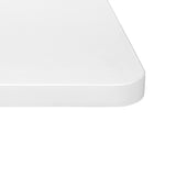 Levede Desktop For Motorised Adjustable Black 140X70CM White - Top-Down View