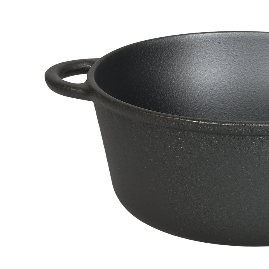 Pawz 6.6L Cast Iron Dutch Oven Heavy Duty Casserole Pot-2011971112291930116
