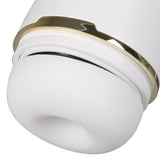 Urway Masturbator Vibrator Masturbation White - Top-Down View