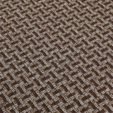 Marlow Kitchen Rug 2PCS Woven Non Slip Absorbent Brown - Top-Down View