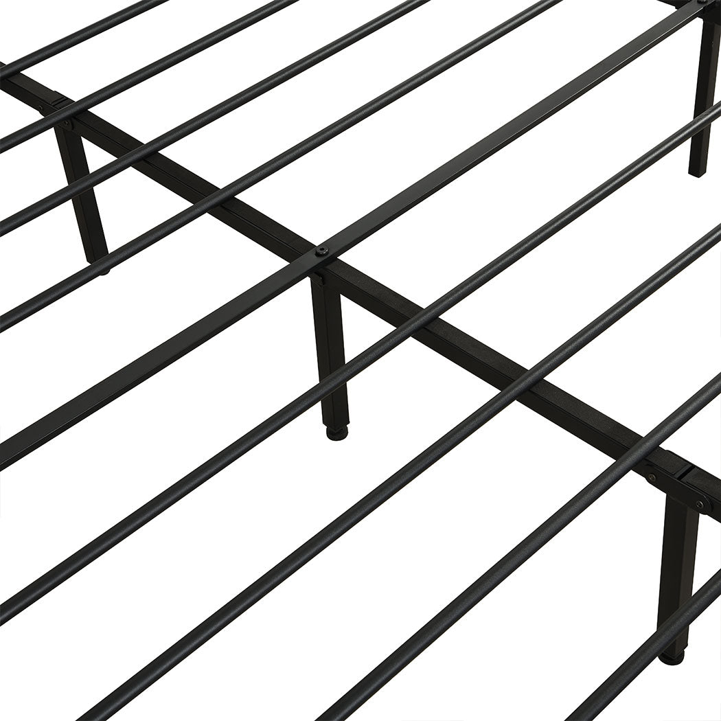 Levede Metal Bed Frame Queen Mattress-2006733223400443908