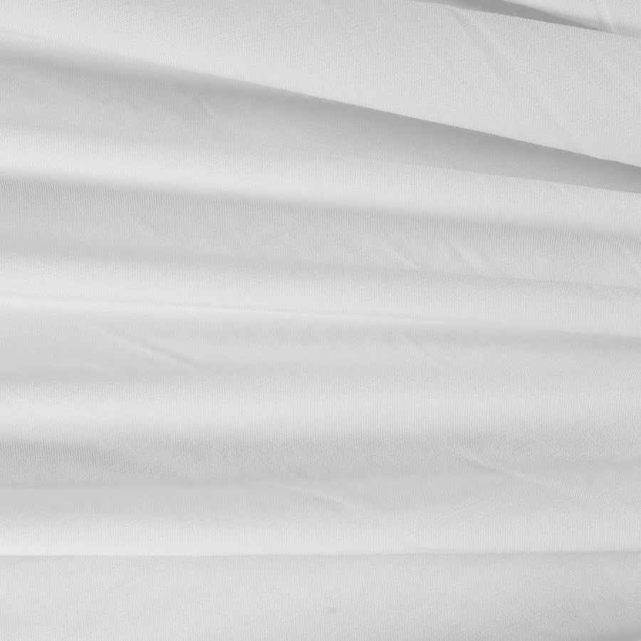 Dreamz 4pcs King Size 100% Bamboo Bed Sheet Set in White Colour-2006733221001302020