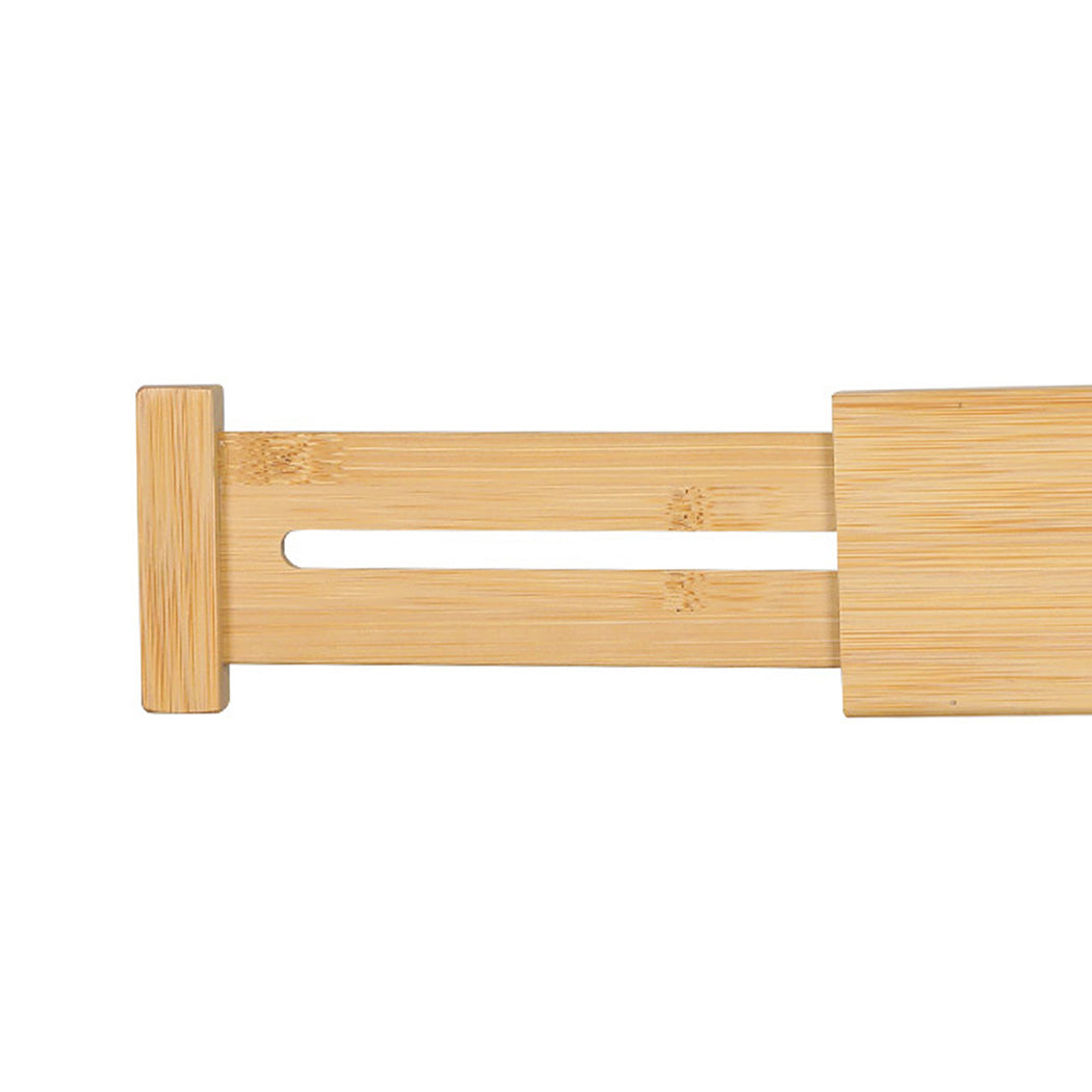 Levede Natural 4 Pack Bamboo Expandable Drawer Divider-2006733417491861508