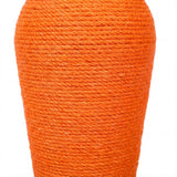 Pawz Cat Scratching Post Cute Carrot Scratching Post - Top-Down View