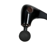 Spector Extended Handle Massage Gun Black - Top-Down View