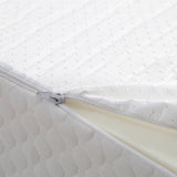 DreamZ Memory Foam Mattress Topper 25cm - Top-Down View