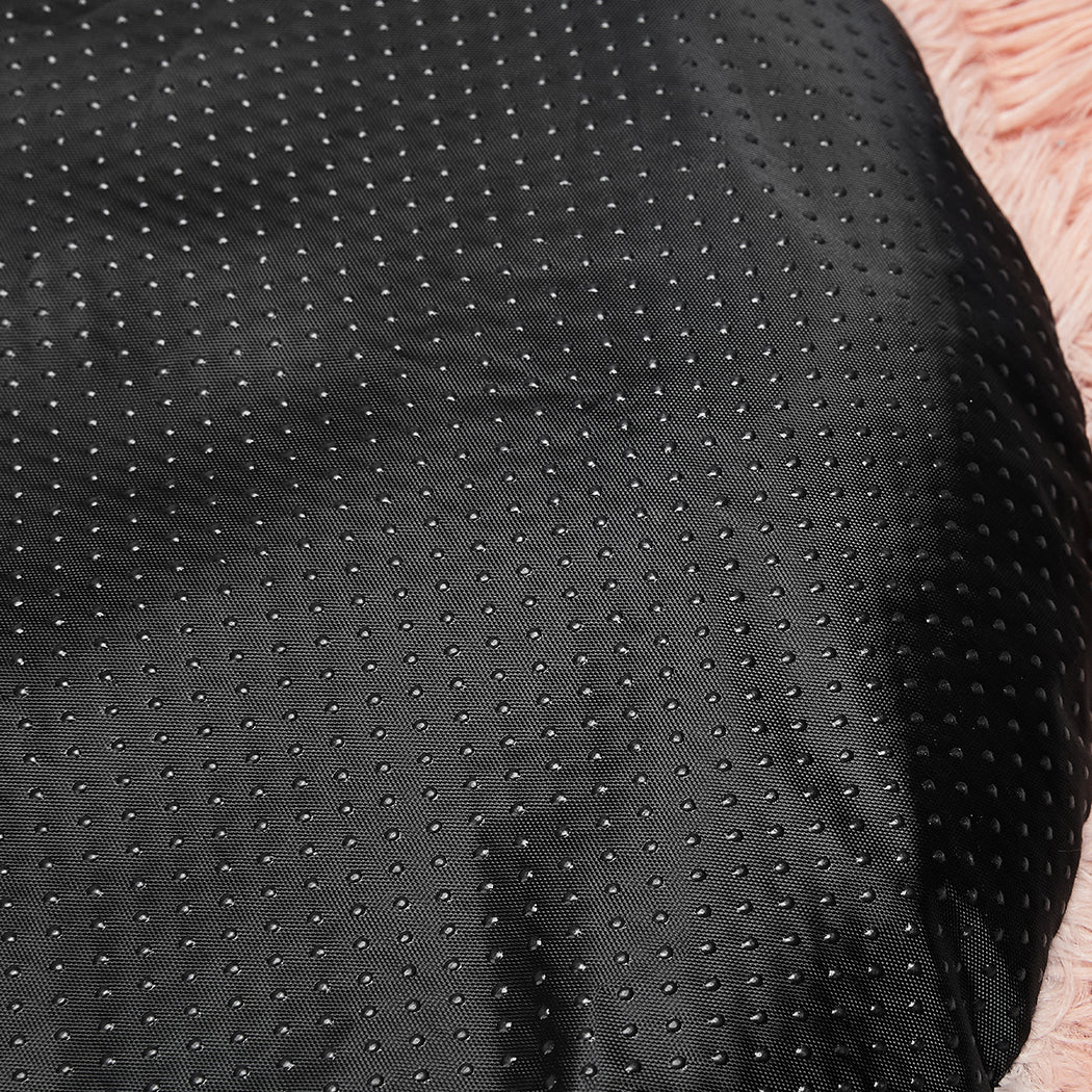 PaWz Pet Bed Cat Dog Donut Nest Calming L Pink Large-2018816656003960836