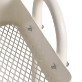 Levede 3 Tiers Kitchen Trolley Cart White - Top-Down View